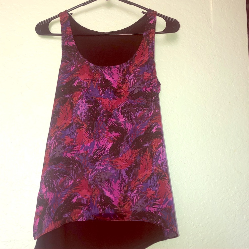 Express XS Purple Casual Dress Blouse
